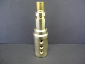 V30-449 - Martin 100 Brass Pump Shaft w/ O-Ring Groove