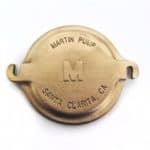 V40-463 - Martin 100 5" Brass Pump Lid